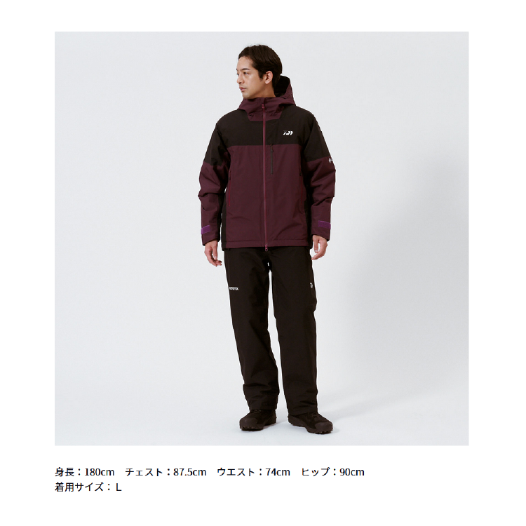 ダイワ 防寒ウェア DW-1925 GORE-TEX バーサタイルウィンタースーツ プラム DAIWA