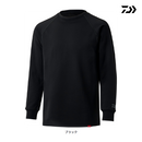 ダイワ 防寒インナー DU-3125S ダンロテック アンダーシャツ 極厚手クルー ブラック レディースサイズ DAIWA