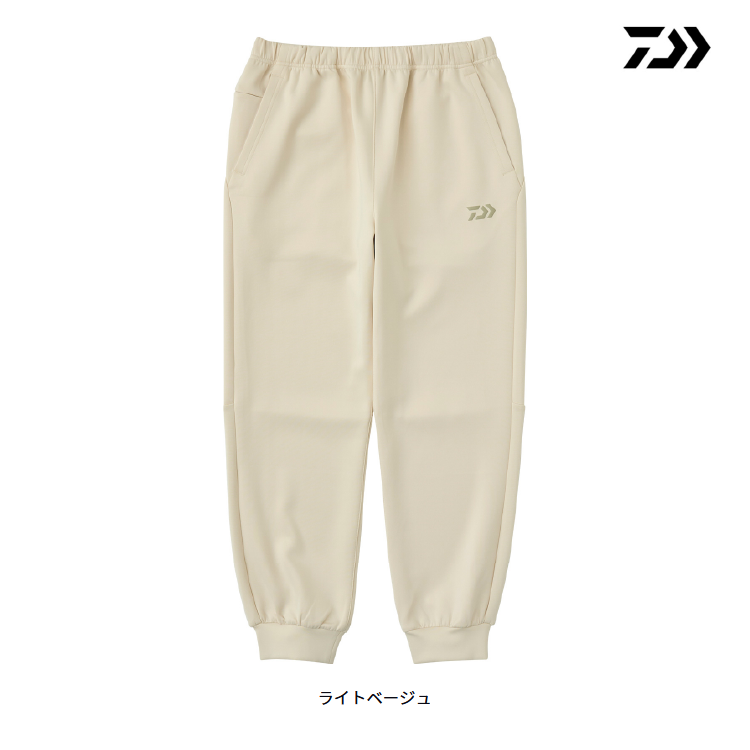 ダイワ 防寒パンツ DP-8025 DANROTECH スウェットパンツ ライトベージュ DAIWA