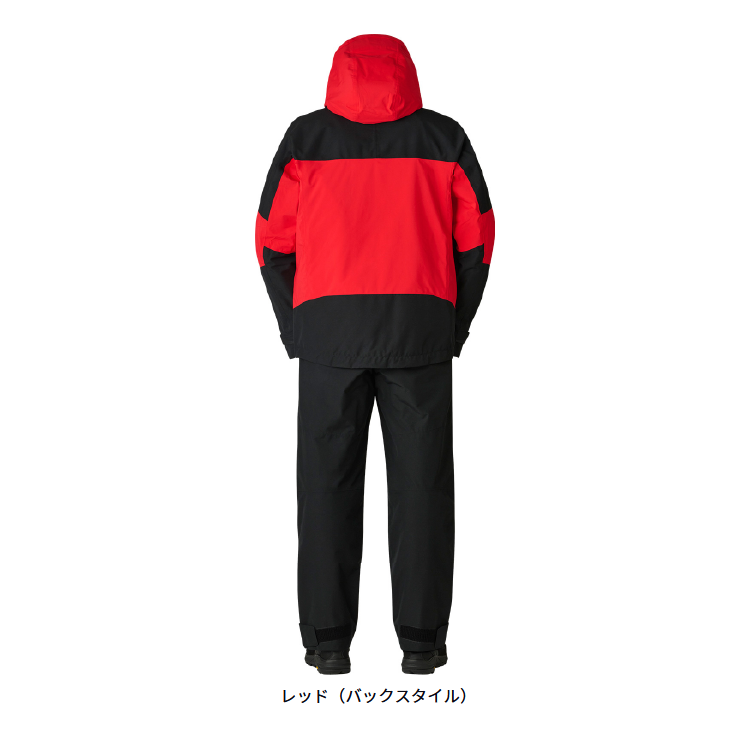 ダイワ 防寒ウェア DW-1825 GORE-TEX コンビアップウィンタースーツ レッド DAIWA