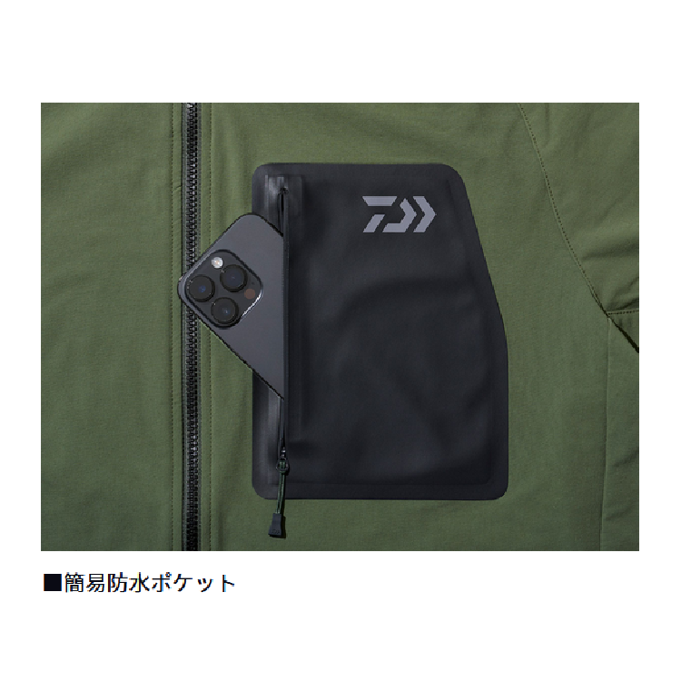 ダイワ 防寒アウター DJ-9325 STORMFLEECE ウィンドブロックジャケット プラム DAIWA