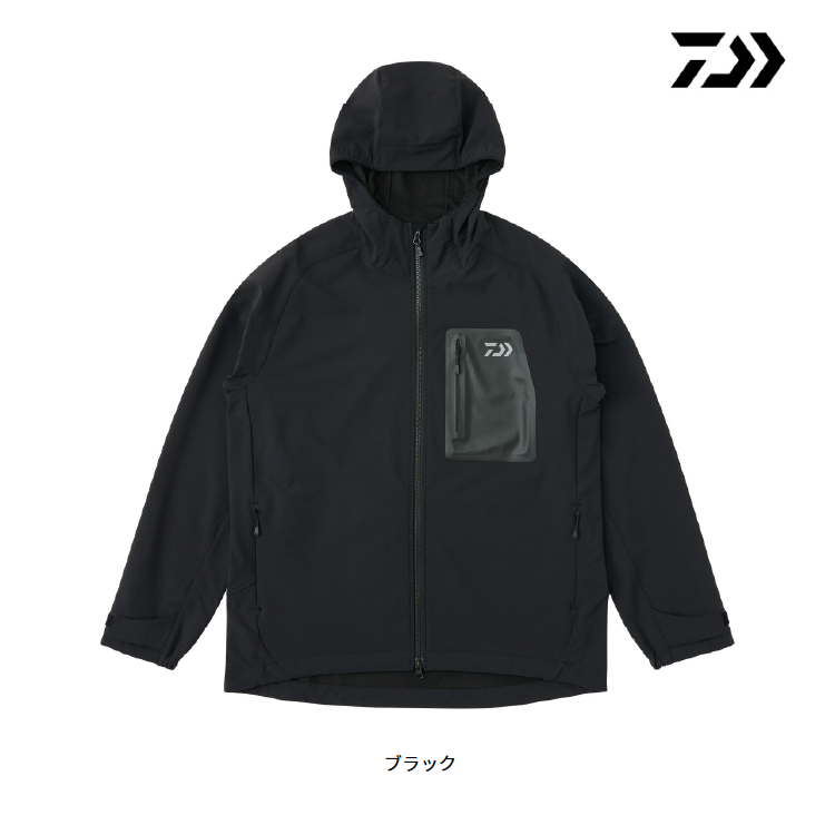 ダイワ 防寒アウター DJ-9325 STORMFLEECE ウィンドブロックジャケット ブラック DAIWA