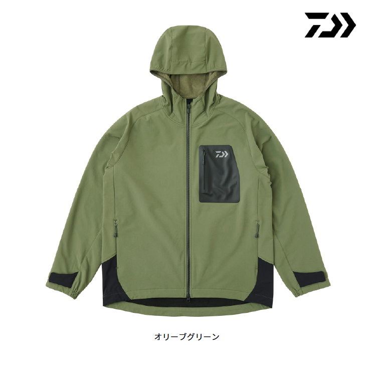ダイワ 防寒アウター DJ-9325 STORMFLEECE ウィンドブロックジャケット オリーブグリーン DAIWA