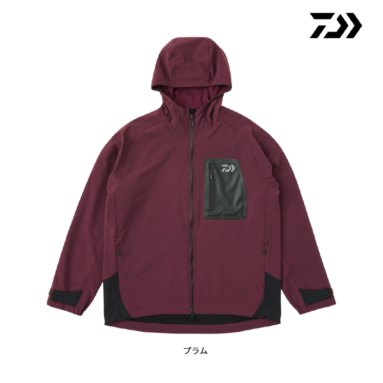 ダイワ 防寒アウター DJ-9325 STORMFLEECE ウィンドブロックジャケット プラム DAIWA