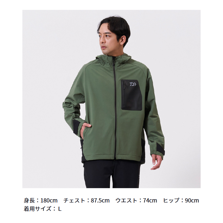 ダイワ 防寒アウター DJ-9325 STORMFLEECE ウィンドブロックジャケット プラム DAIWA