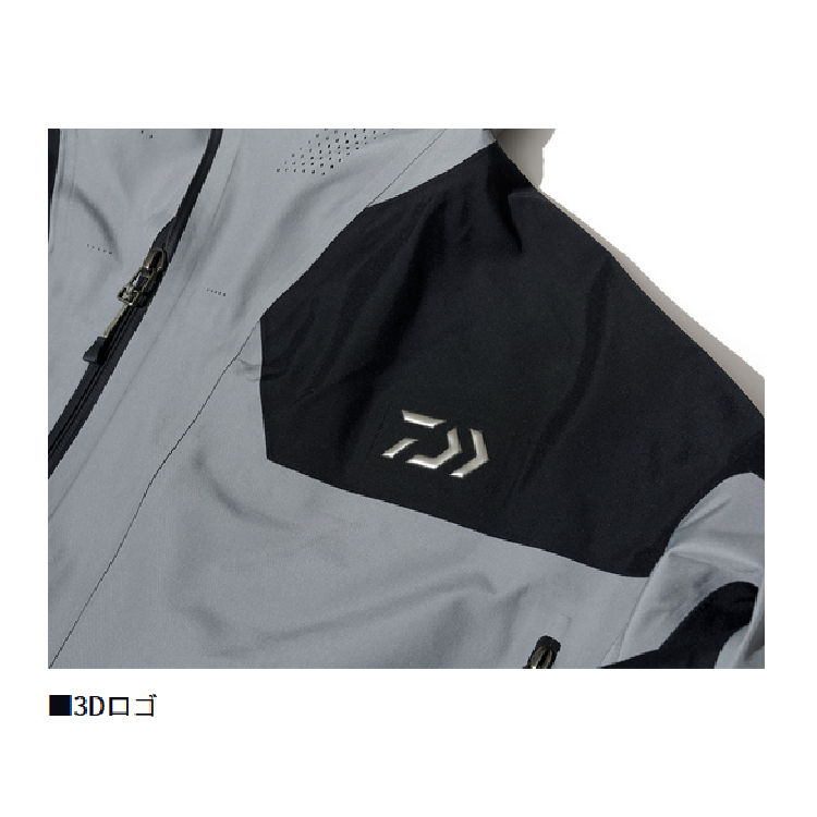 ダイワ レインウェア DR-1125J GORE-TEX ロックガードレインジャケット グレー DAIWA