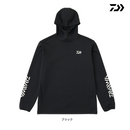 ダイワ 防寒シャツ DE-9225 ストレッチシャツフーディー ブラック DAIWA