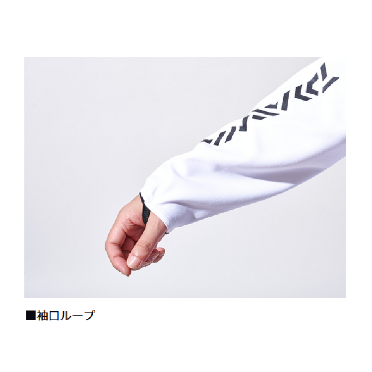 ダイワ 防寒シャツ DE-9225 ストレッチシャツフーディー グレー DAIWA