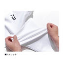 ダイワ 防寒シャツ DE-9225 ストレッチシャツフーディー ホワイト DAIWA