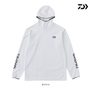 ダイワ 防寒シャツ DE-9225 ストレッチシャツフーディー ホワイト DAIWA