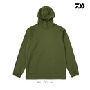ダイワ 防寒シャツ DE-9225 ストレッチシャツフーディー オリーブグリーン DAIWA