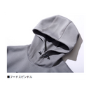 ダイワ パーカー DE-8925 DANROTECHスウェットフーディー ブラック