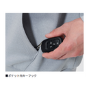 ダイワ パーカー DE-8925 DANROTECHスウェットフーディー グレー DAIWA