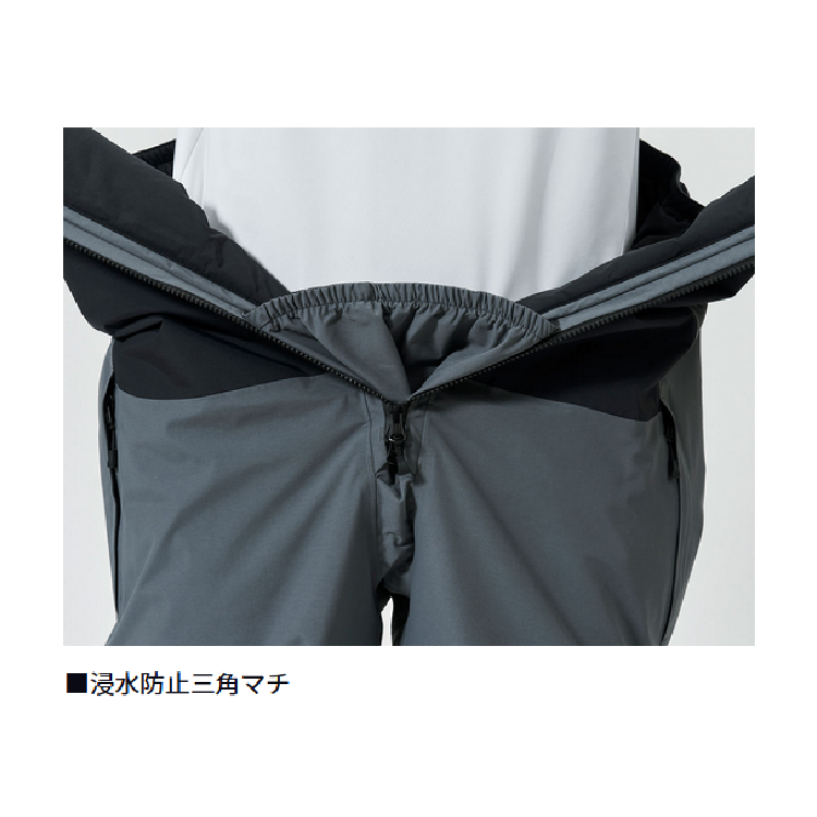 ダイワ 防寒パンツ DW-1625P GORE-TEX エクストラロフトダブルニービブ ガンメタル DAIWA