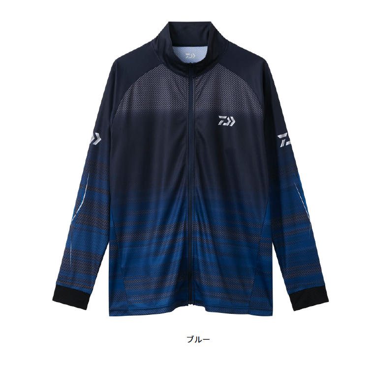 ダイワ シャツ DE-7326 ロングスリーブ ドライシャツ フルジップ DAIWA