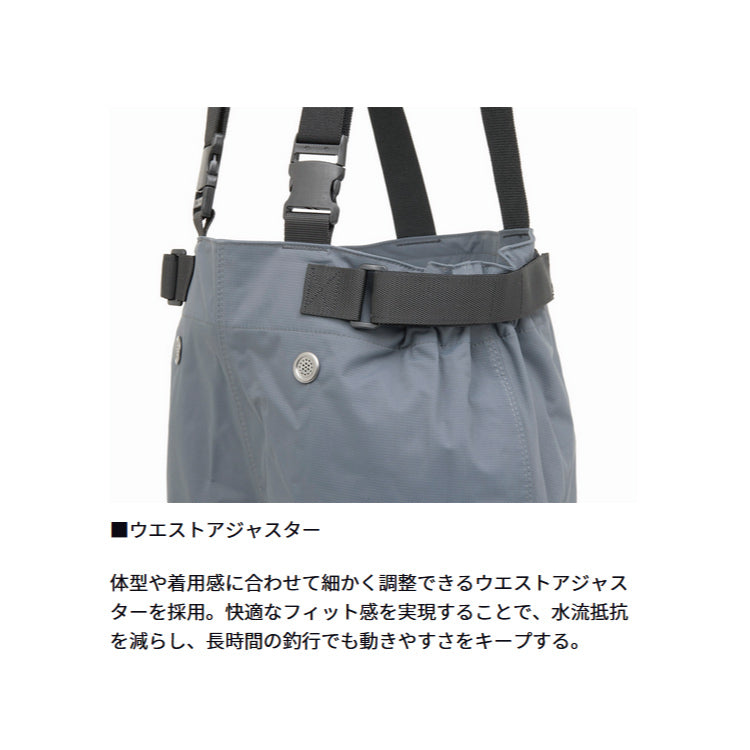 ダイワ PW-3208 パワーウェーダー フェルトソール ウエストハイ DAIWA