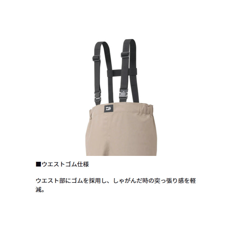 ダイワ BW-3051S ブレスウェーダー ソックス先丸 ウエストハイ DAIWA