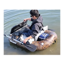 バイソンウェーブ フィッシングフローター BW140V-TS V型 バス 釣り ウッドカモ BISONWAVE