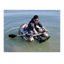 バイソンウェーブ フィッシングフローター BW140V-TS V型 バス 釣り ウッドカモ BISONWAVE