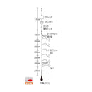 ささめ SASAME　堤防仕掛 ぶっこみサビキセット S-500