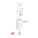 ささめ SASAME 堤防仕掛 S-552 ウルトラ簡単飛ばしサビキセット