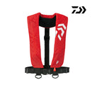 ダイワ DF-2608 インフレータブルライフジャケット 肩掛けタイプ手動・自動膨脹式 レッド DAIWA 取寄せ