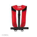 ダイワ DF-2608 インフレータブルライフジャケット 肩掛けタイプ手動・自動膨脹式 レッド DAIWA 取寄せ