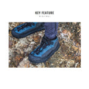 シマノ シューズ FS-021X ロックシューズ カットラバーピンフェルト ブルーグレー SHIMANO 取寄