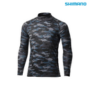 シマノ インナー IN-008X サンプロテクション インナーシャツ ハイネック ブラックマルチカモ SHIMANO