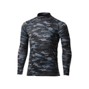 シマノ インナー IN-008X サンプロテクション インナーシャツ ハイネック ブラックマルチカモ SHIMANO