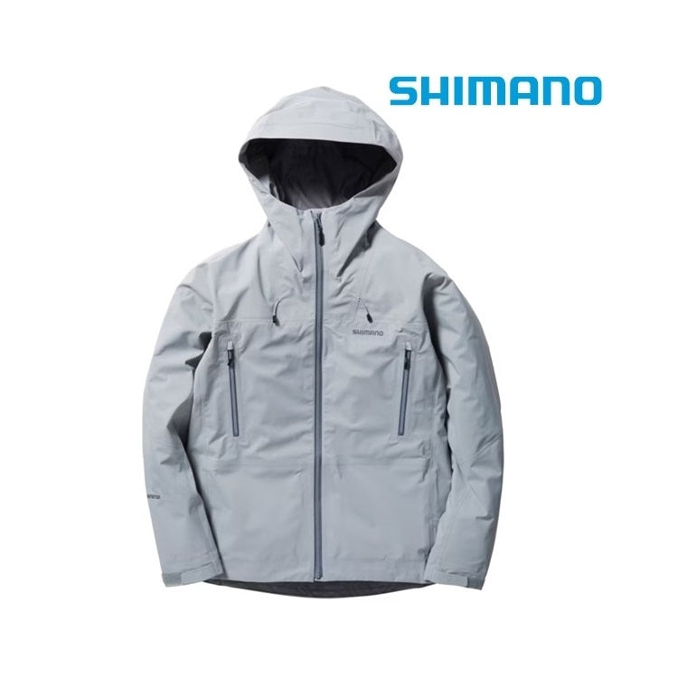 シマノ レインウェア RA-021X ゴアテックスアングラーズシェルジャケット グレー レディースサイズ SHIMANO 取寄