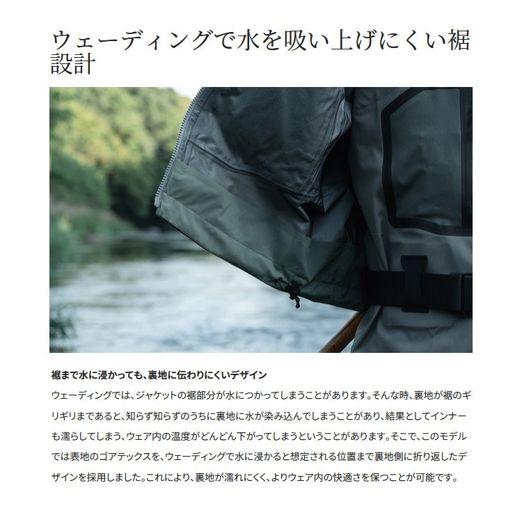シマノ レインウェア RA-025X ゴアテックスショートレインジャケット ブラック レディースサイズ SHIMANO 取寄