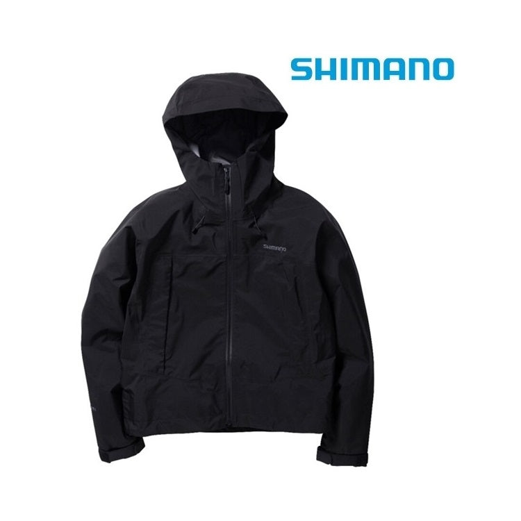 シマノ レインウェア RA-025X ゴアテックスショートレインジャケット ブラック レディースサイズ SHIMANO 取寄