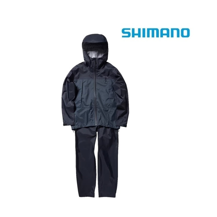 シマノ レインウェア RA-047X 3レイヤーレインスーツ ブラック レディースサイズ SHIMANO 取寄