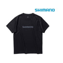 シマノ シャツ SH-021W ドライロゴTシャツ ショートスリーブ ブラック SHIMANO 取寄