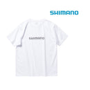 シマノ シャツ SH-021W ドライロゴTシャツ ショートスリーブ ホワイト SHIMANO 取寄