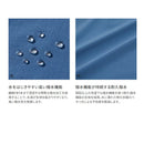 シマノ シャツ SH-040X ウォーターリペル ハーフジップシャツ ロングスリーブ サックスブルー SHIMANO 取寄