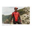 シマノ シャツ SH-110X リミテッドプロ ハーフジップ ウォームシャツ ブラッドレッド SHIMANO