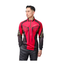 シマノ シャツ SH-110X リミテッドプロ ハーフジップ ウォームシャツ ブラッドレッド SHIMANO