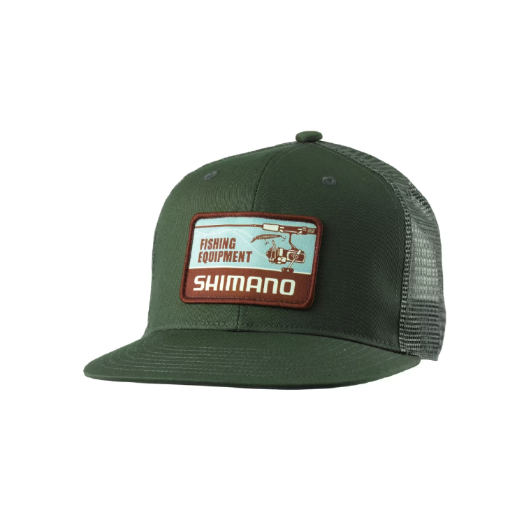 シマノ 帽子 CA-067Y グラフィック フラットメッシュキャップ SHIMANO