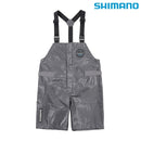 シマノ レインウェア RA-042Y ULイージーケア ハーフビブ 05 チャコール SHIMANO
