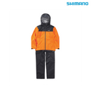 シマノ レインウェア RA-047X 3レイヤー レインスーツ オレンジ SHIMANO