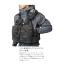 シマノ レインウェア RA-065Y ウェーディング レインジャケット 03 チャコール SHIMANO