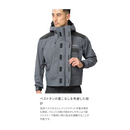 シマノ レインウェア RA-065Y ウェーディング レインジャケット 03 チャコール SHIMANO