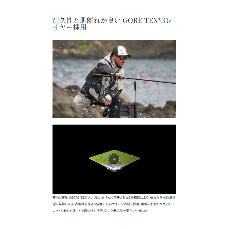 シマノ レインウェア RA-101X ネクサス ゴアテックス レインスーツ グレー SHIMANO