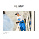 シマノ レインウェア RA-302V マリンサロペット マリンブルー SHIMANO