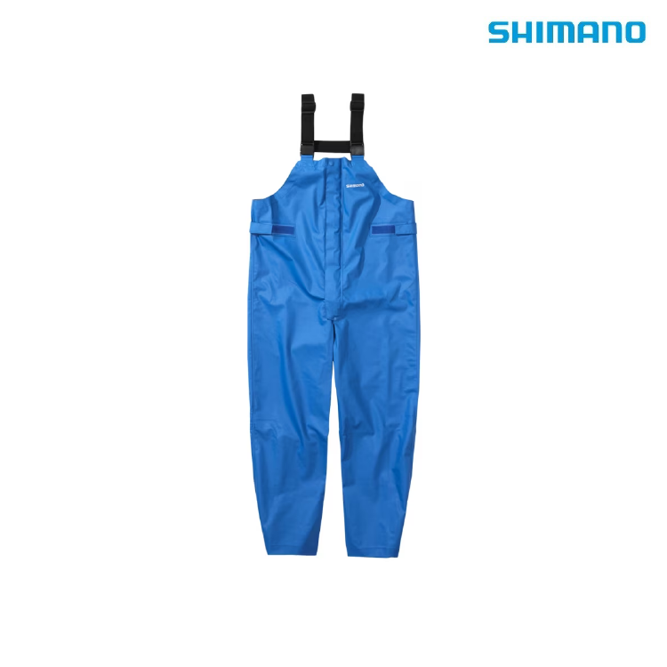 シマノ レインウェア RA-302V マリンサロペット マリンブルー SHIMANO