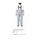 シマノ レインウェア RA-302V マリンサロペット ライトグレー SHIMANO