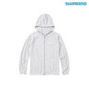 シマノ アウター WJ-001V サンプロテクション ジップアップ パーカー ネオライトグレー SHIMANO