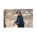 シマノ ラッシュガード WJ-040X サンプロテクション ジップアップ グラフィックパーカー ブラックマルチカモ SHIMANO